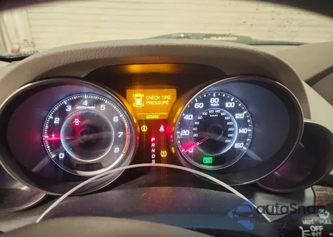 2012 Acura Mdx Technology z USA, uszkodzony, nr VIN 2HNYD2H32CH524486